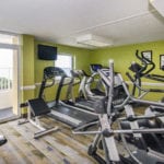 oceanfront fitness center at camelot by the sea in myrtle beach
