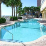 outdoor pool at camelot by the sea in myrtle beach