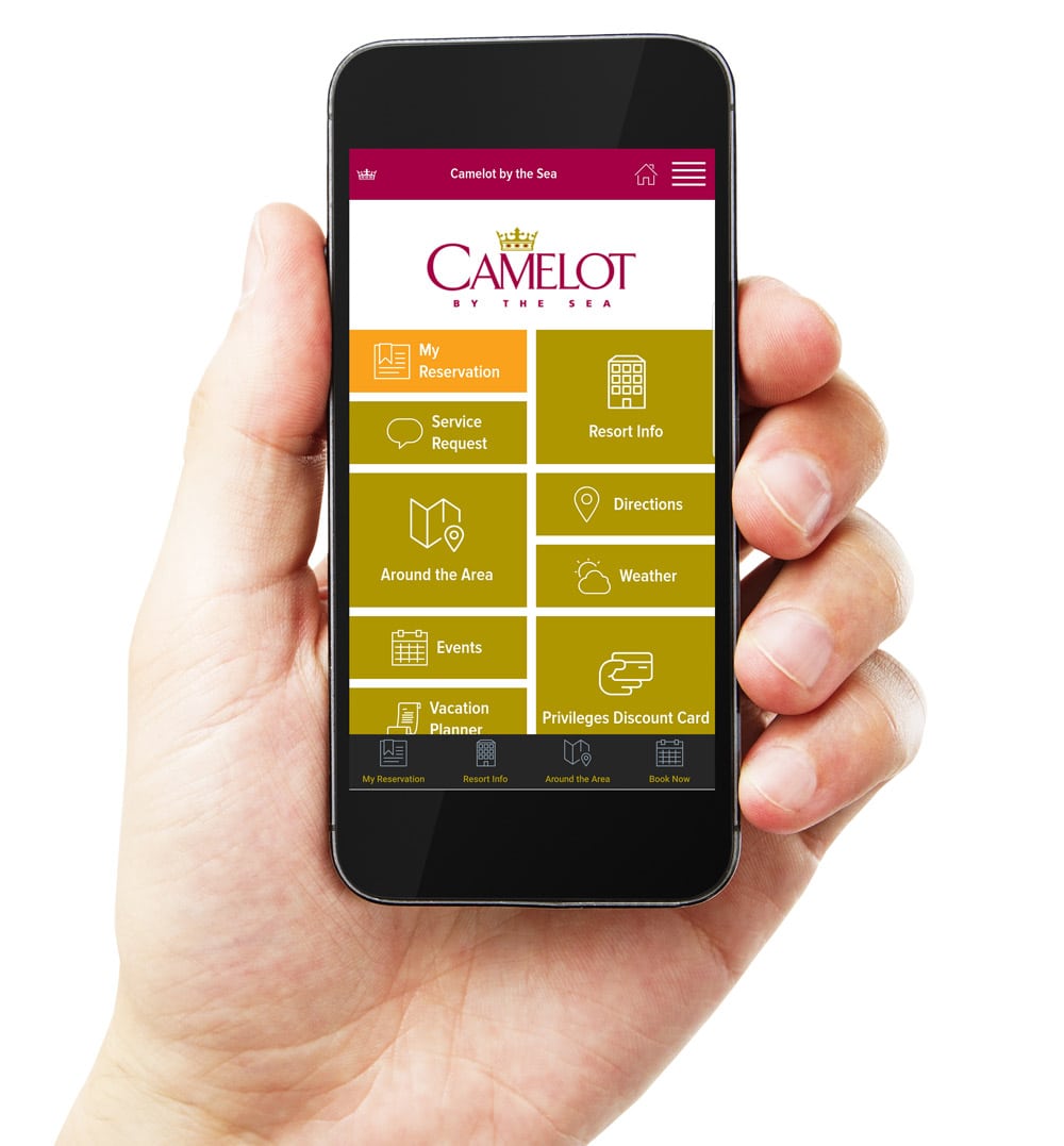 Camelot By The Sea Mobile App Myrtle Beach Vacation Guide